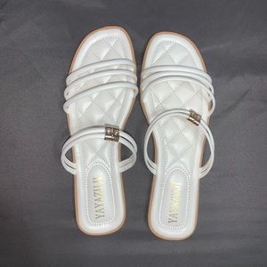 White Sandals